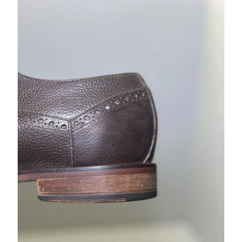 Cole Haan Men's Carter Grand Wing Oxford Chestnut Grain Size 10.5 Wide